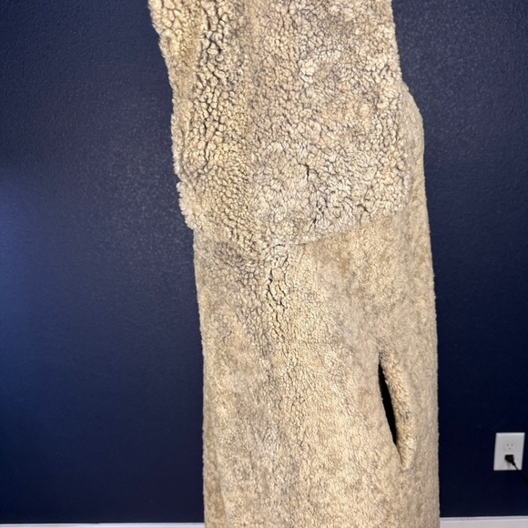 ✨VINTAGE✨ Super Unique Curly Lambswool Coat - Picture 9 of 16